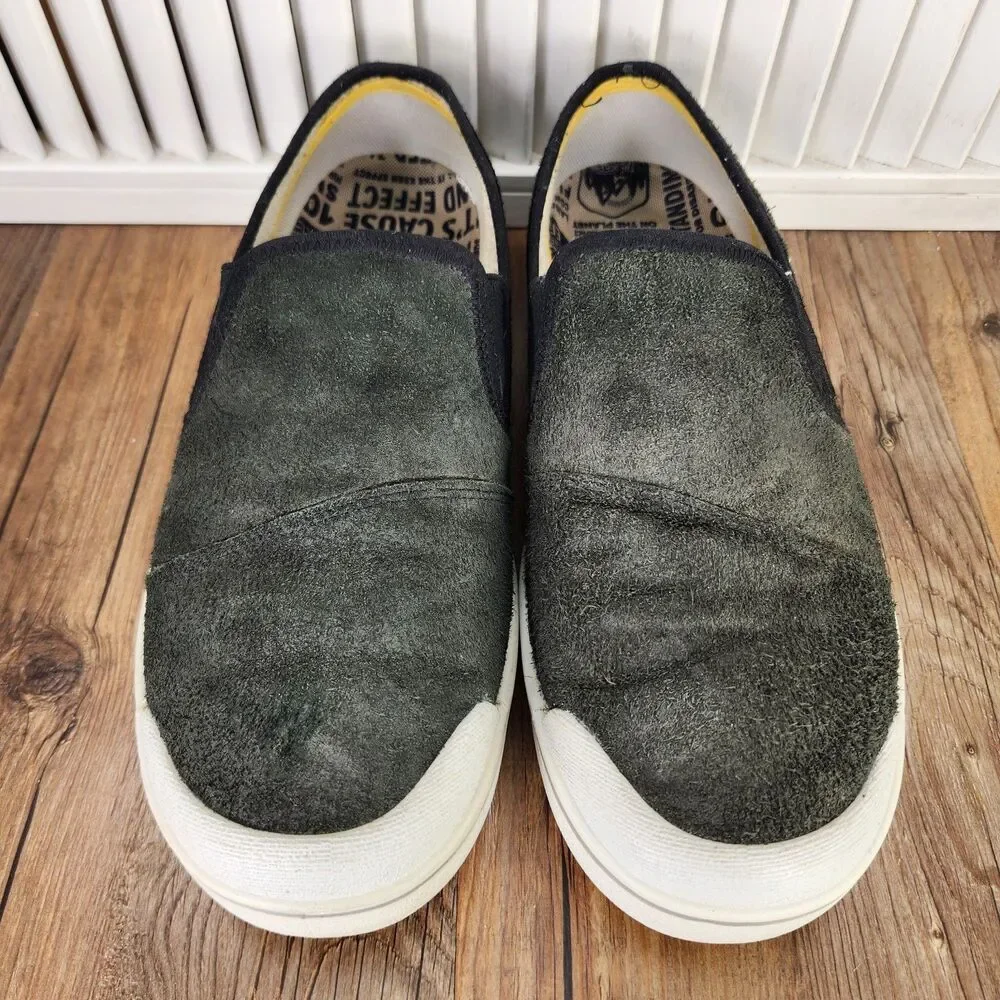 Keen Coronado III Slip-On Shoes Mens 9.5 Forest Night Green Vulc Sneaker 1026840